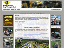 Tablet Screenshot of muddybuddys.org
